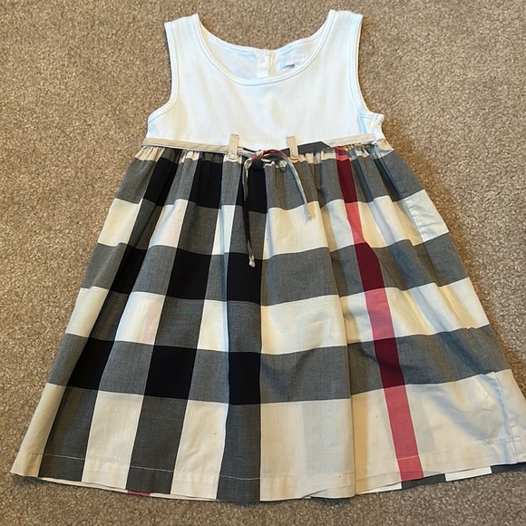 Burberry Dresses Girls Burberry Dress In Size 3y White Tank